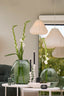 Light & Living Accessories Vase 33x13x33,5 cm SANTINO glass clear green House of Isabella UK