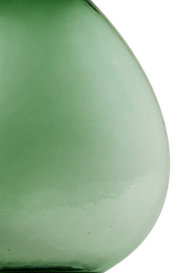 Light & Living Accessories Vase 33x13x33,5 cm SANTINO glass clear green House of Isabella UK
