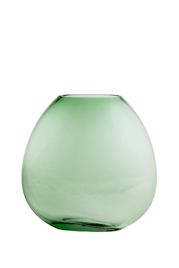Light & Living Accessories Vase 33x13x33,5 cm SANTINO glass clear green House of Isabella UK