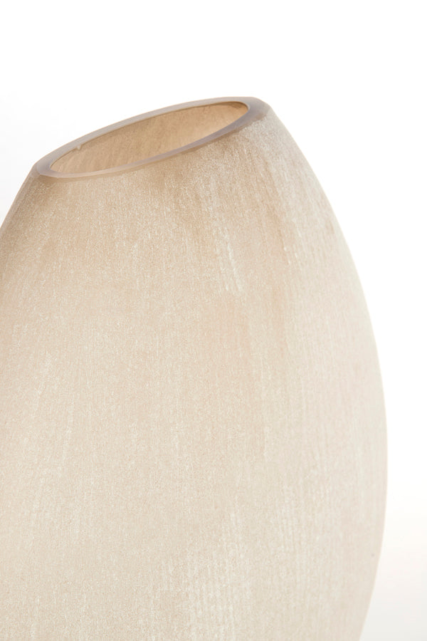 Light & Living Accessories Vase 33x13x33,5 cm SANTINO glass matt light brown House of Isabella UK