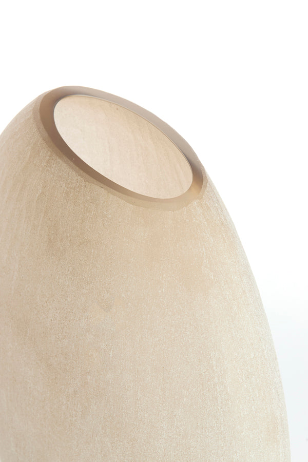 Light & Living Accessories Vase 33x13x33,5 cm SANTINO glass matt light brown House of Isabella UK