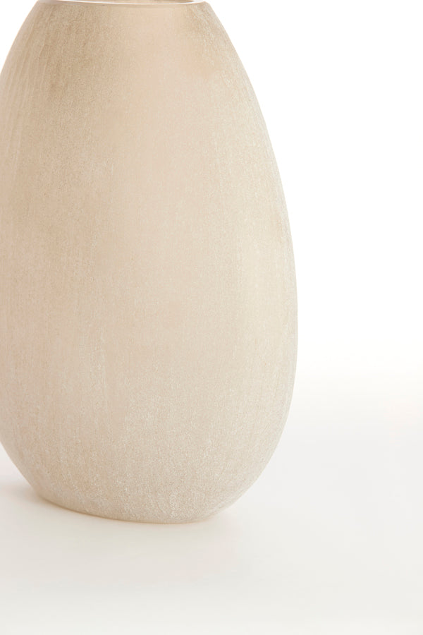 Light & Living Accessories Vase 33x13x33,5 cm SANTINO glass matt light brown House of Isabella UK