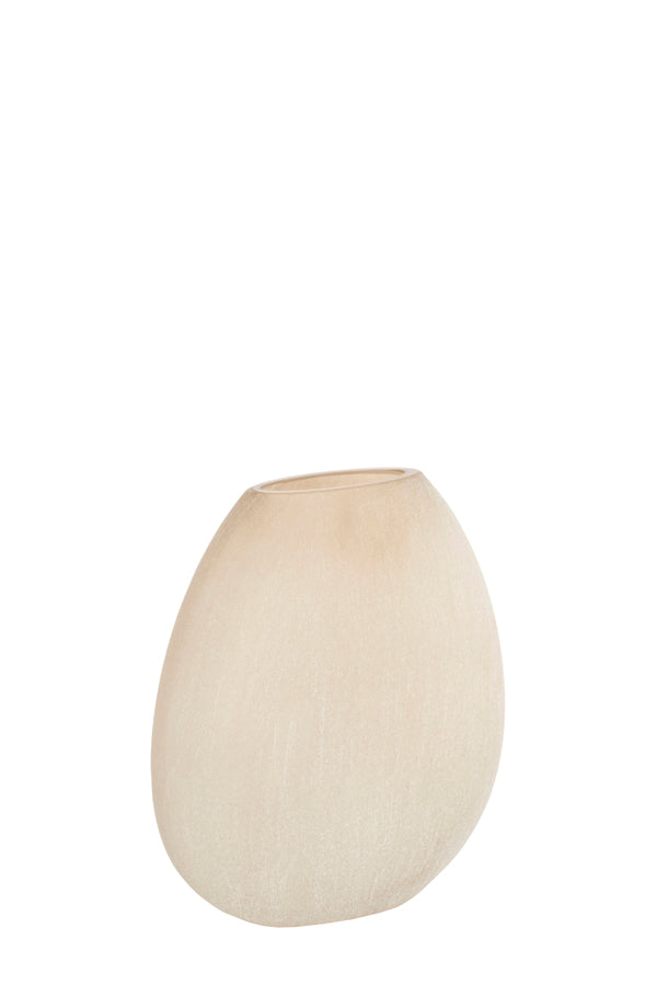 Light & Living Accessories Vase 33x13x33,5 cm SANTINO glass matt light brown House of Isabella UK