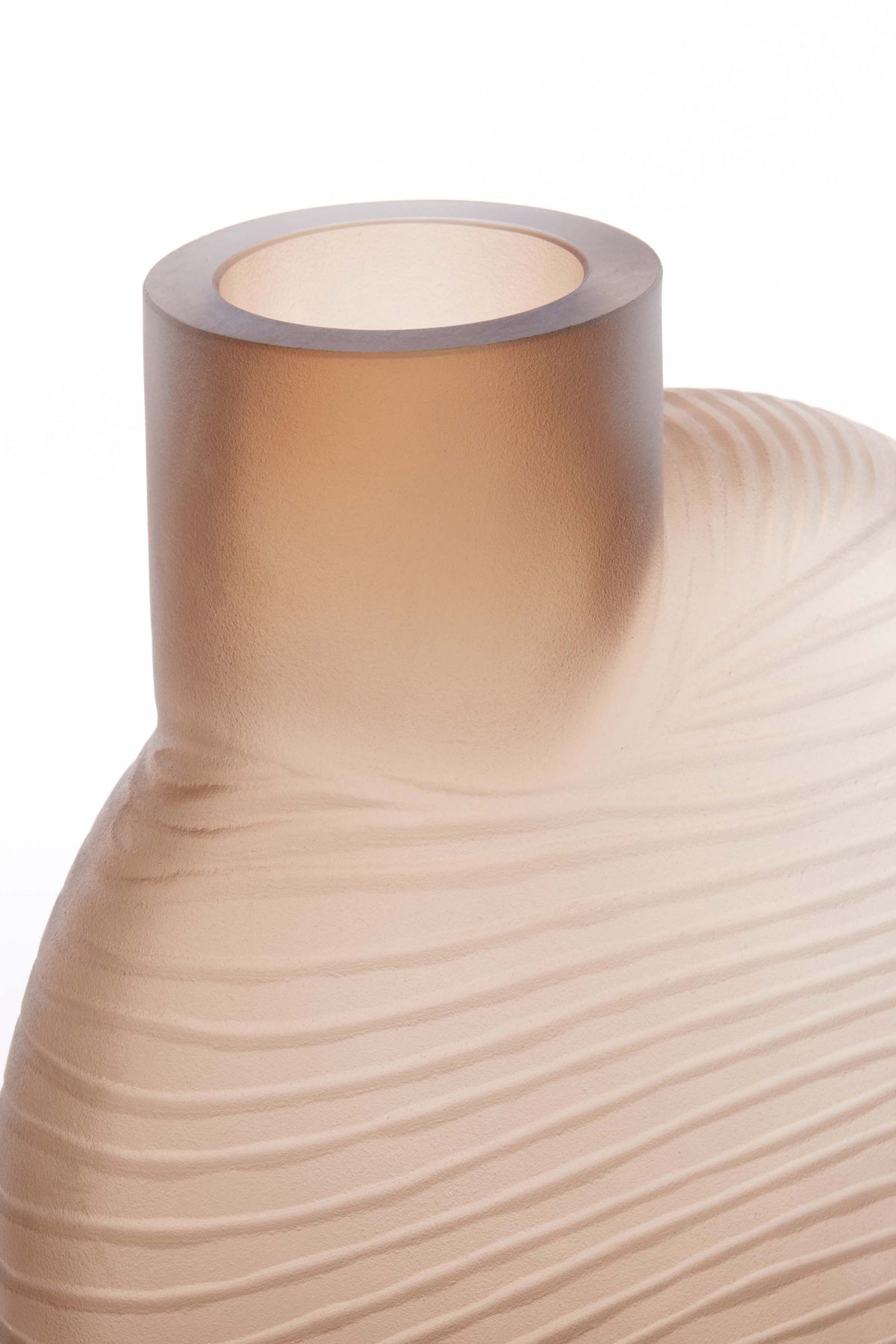 Light & Living Accessories Vase 33x16,5x36,5 cm TORNA glass brown House of Isabella UK