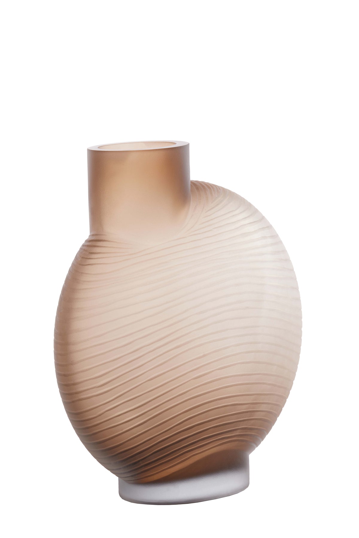 Light & Living Accessories Vase 33x16,5x36,5 cm TORNA glass brown House of Isabella UK