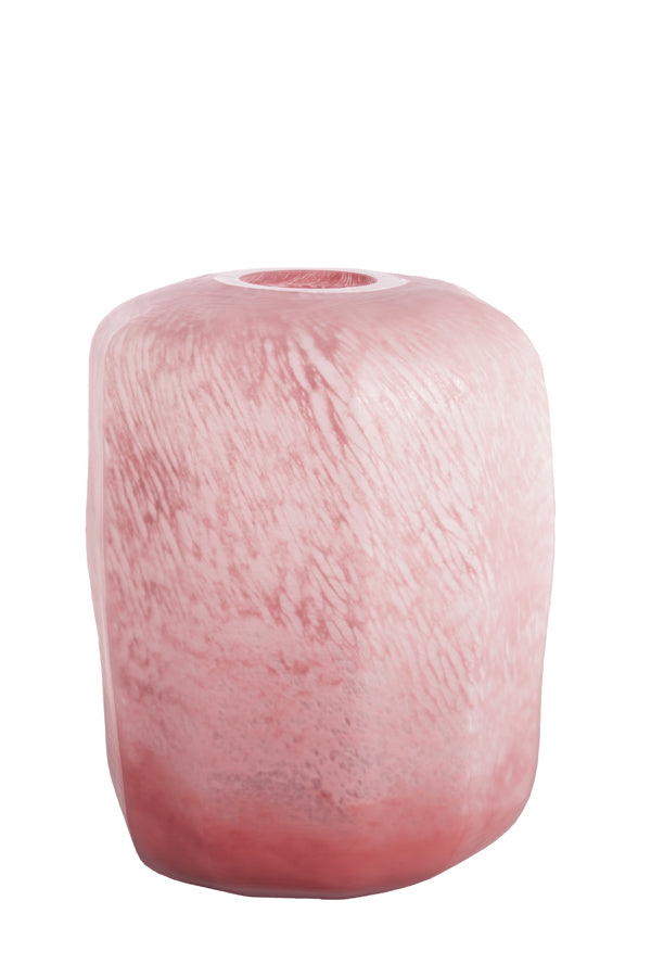 Light & Living Accessories Vase 33x42 cm PACENGO glass coral-light pink House of Isabella UK
