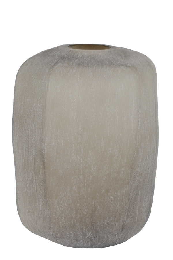Light & Living Accessories Vase 33x42 cm PACENGO glass light brown House of Isabella UK