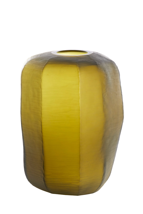 Light & Living Accessories Vase 33x42 cm PACENGO yellow-olive green House of Isabella UK