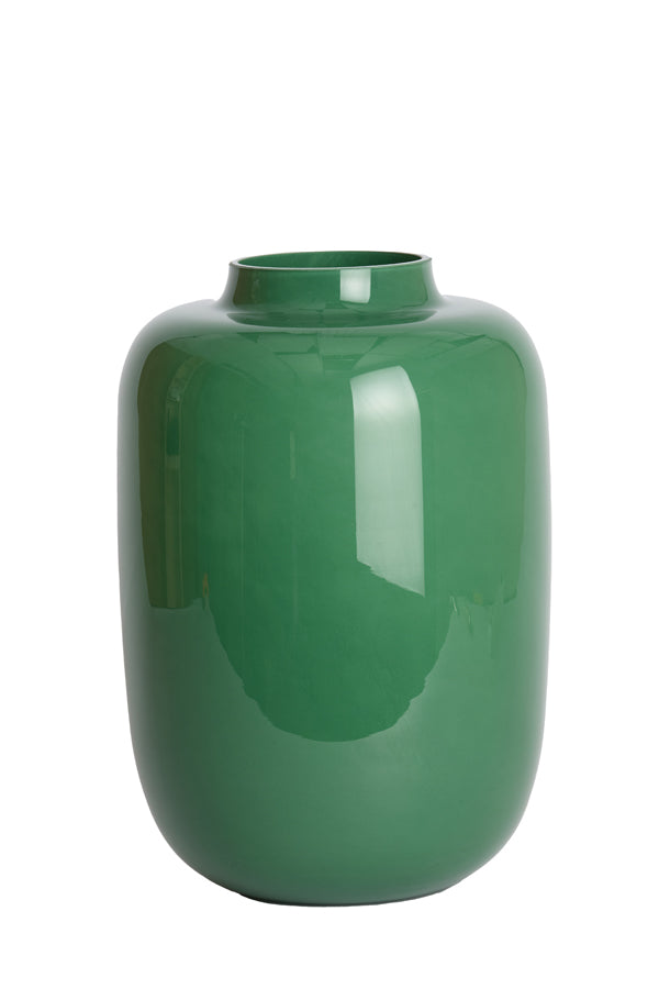 Light & Living Accessories Vase 34x50 cm KOBALA glass dark green House of Isabella UK