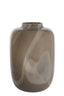 Light & Living Accessories Vase 34x50 cm KOBALA glass grey-cream House of Isabella UK