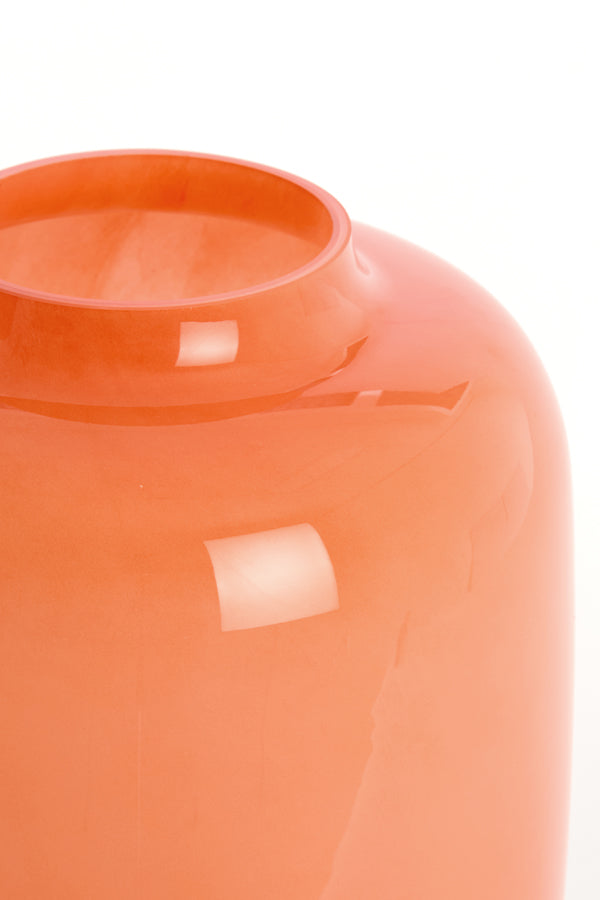 Light & Living Accessories Vase 34x50 cm KOBALA glass orange House of Isabella UK