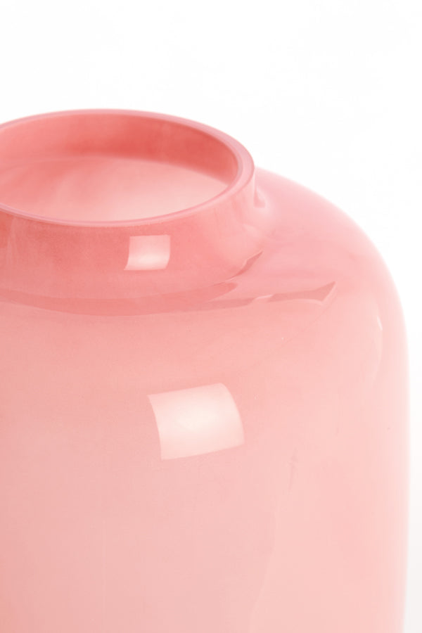 Light & Living Accessories Vase 34x50 cm KOBALA glass pink House of Isabella UK