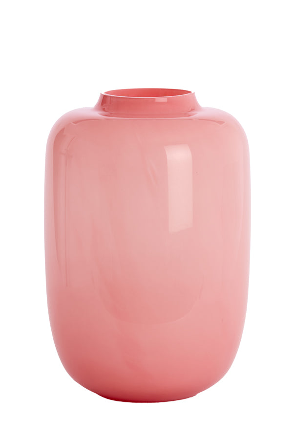 Light & Living Accessories Vase 34x50 cm KOBALA glass pink House of Isabella UK