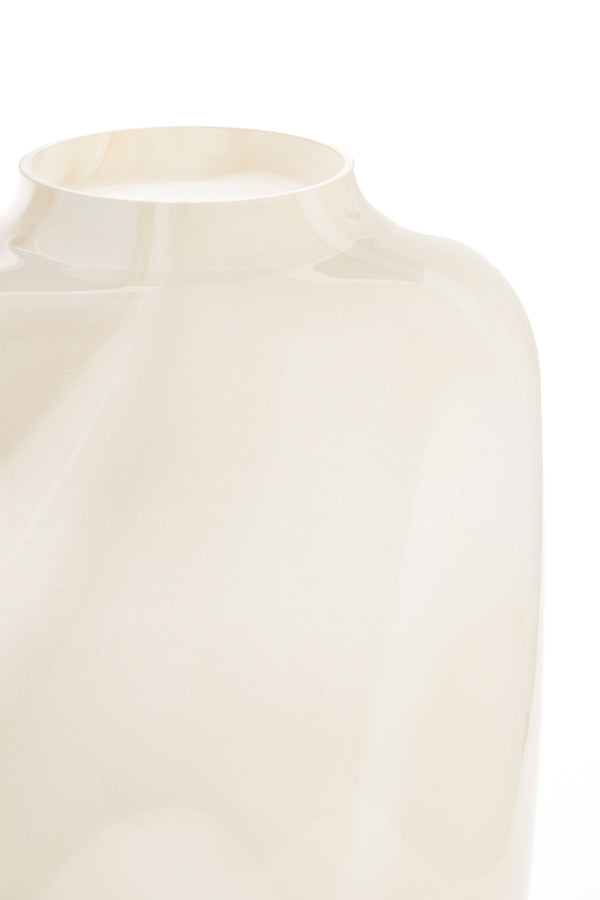 Light & Living Accessories Vase 34x50 cm KOBALA glass sand-cream House of Isabella UK