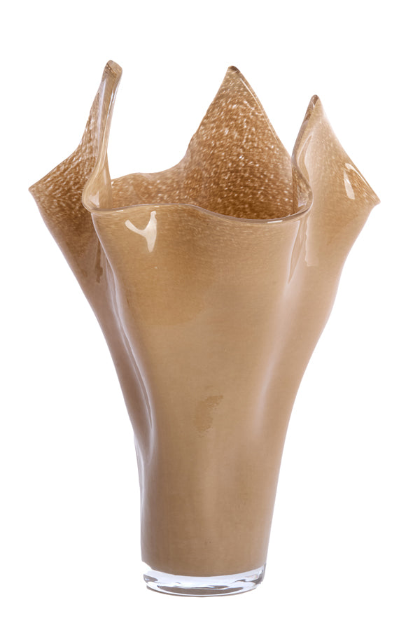 Light & Living Accessories Vase 42x53 cm AIORA glass milky beige House of Isabella UK