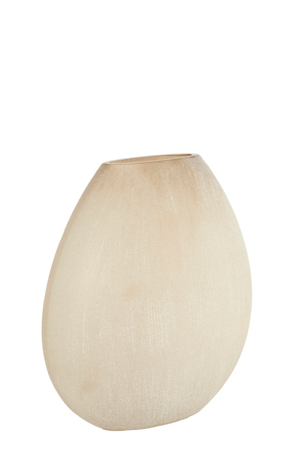 Light & Living Accessories Vase 43x16x43 cm SANTINO glass matt light brown House of Isabella UK
