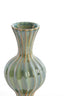Light & Living Accessories Vase 8,5x17 cm SAVI ceramics olive green House of Isabella UK