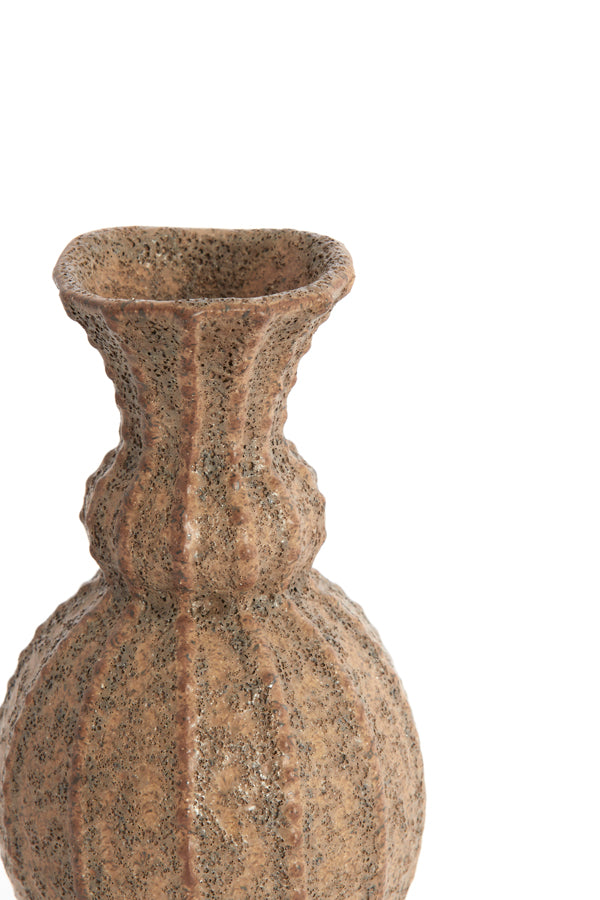 Light & Living Accessories Vase 8,5x17 cm SORREL ceramics matt dark brown House of Isabella UK