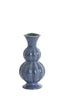 Light & Living Accessories Vase 8x17 cm NAIDA ceramics blue-purple House of Isabella UK