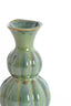 Light & Living Accessories Vase 8x17 cm NAIDA ceramics dark green House of Isabella UK
