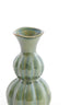 Light & Living Accessories Vase 8x17 cm NAIDA ceramics olive green House of Isabella UK