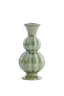 Light & Living Accessories Vase 8x17 cm NAIDA ceramics olive green House of Isabella UK