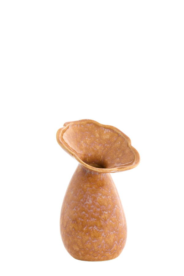 Light & Living Accessories Vase deco 10,5x19,5 cm CULLA ceramics terra House of Isabella UK
