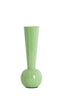 Light & Living Accessories Vase deco 10x30 cm TODI mint+cream House of Isabella UK