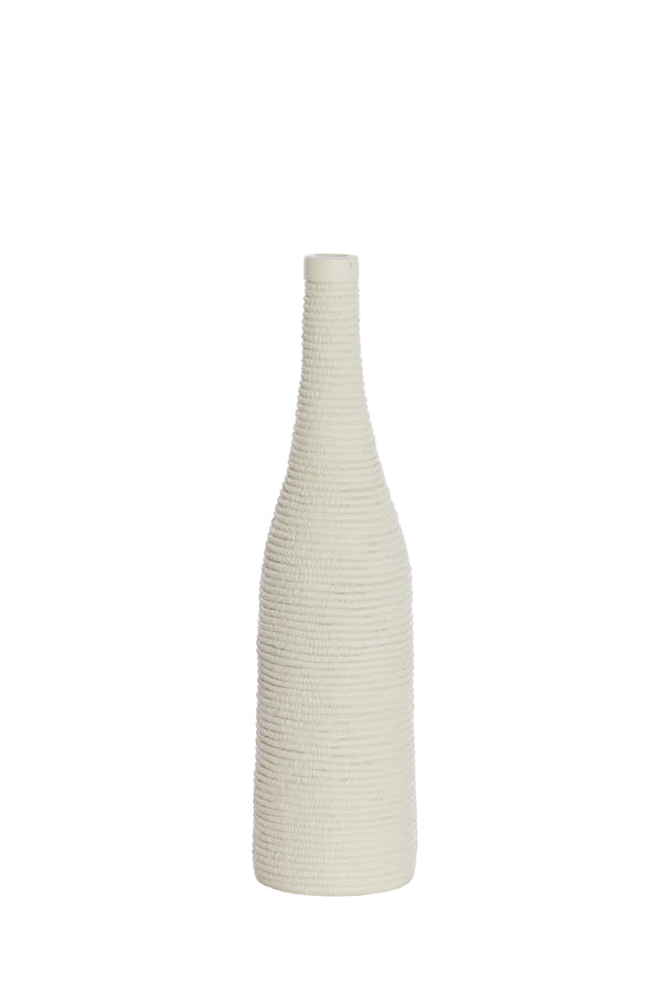 Light & Living Accessories Vase deco 10x40 cm YOUNA cream House of Isabella UK