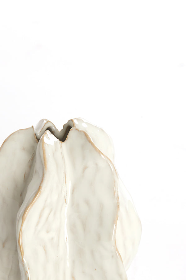 Light & Living Accessories Vase deco 11,5x10x13,5 cm IDRIJA ceramics cream House of Isabella UK