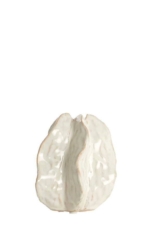 Light & Living Accessories Vase deco 11,5x10x13,5 cm IDRIJA ceramics cream House of Isabella UK