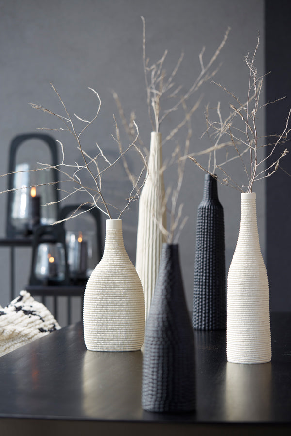 Light & Living Accessories Vase deco 11,5x60 cm NAMPALA cream House of Isabella UK
