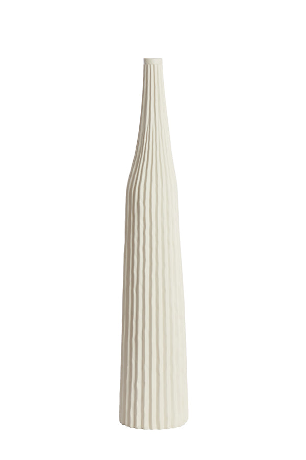 Light & Living Accessories Vase deco 11,5x60 cm NAMPALA cream House of Isabella UK