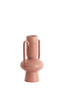 Light & Living Accessories Vase deco 11x21 cm OTARU ceramics coral-red House of Isabella UK