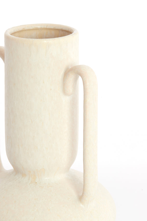 Light & Living Accessories Vase deco 11x21 cm OTARU ceramics cream House of Isabella UK