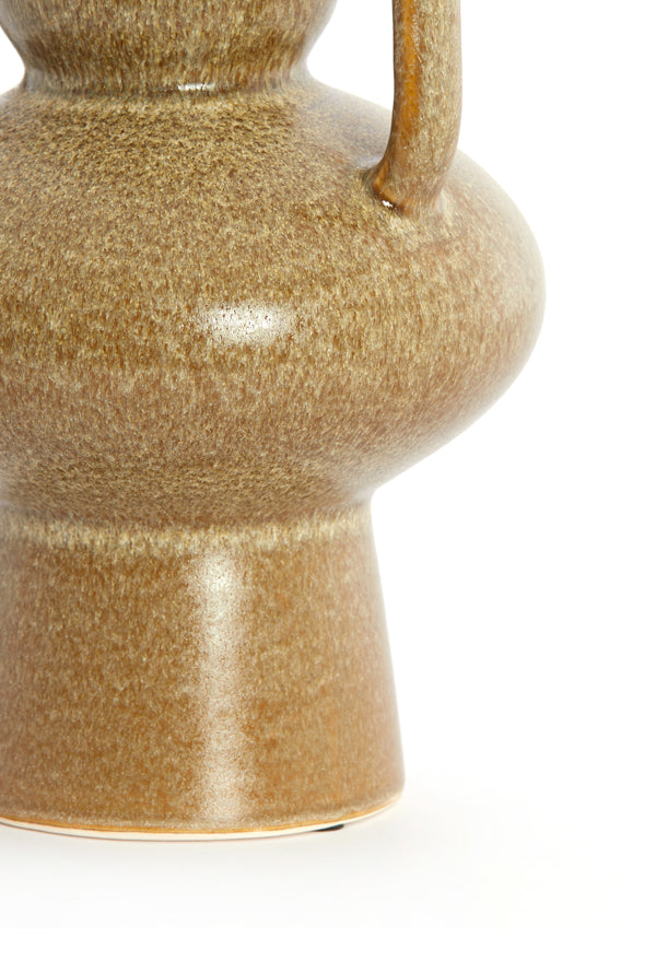 Light & Living Accessories Vase deco 11x21 cm OTARU ceramics olive green House of Isabella UK