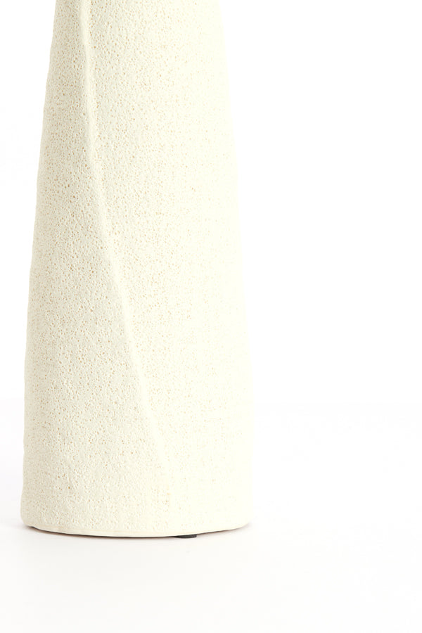 Light & Living Accessories Vase deco 11x45 cm SETIMMO ceramics matt cream House of Isabella UK