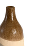 Light & Living Accessories Vase deco 12,5x28 cm ZUBIRI ceramics brown+beige+taupe House of Isabella UK