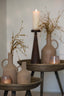 Light & Living Accessories Vase deco 12x11x21,5 cm JONAI ceramics matt brown House of Isabella UK