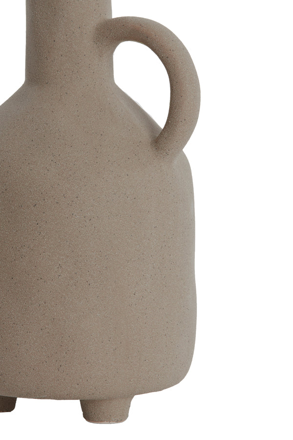 Light & Living Accessories Vase deco 12x11x21,5 cm JONAI ceramics matt brown House of Isabella UK