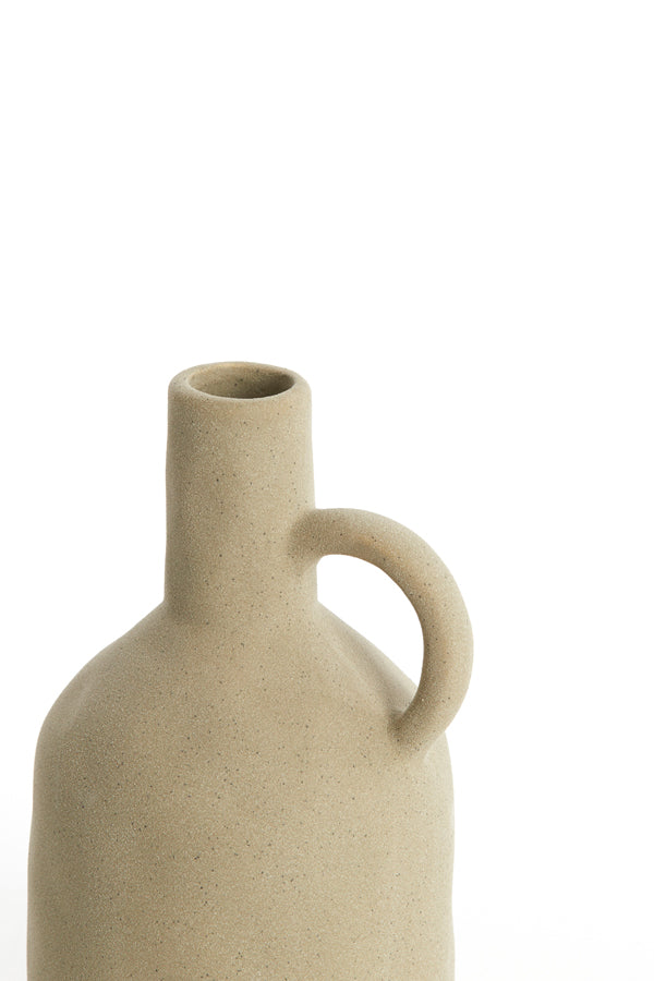 Light & Living Accessories Vase deco 12x11x21,5 cm JONAI ceramics matt olive green House of Isabella UK