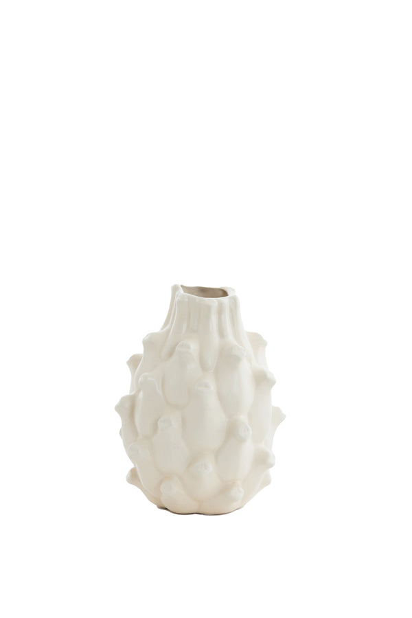 Light & Living Accessories Vase deco 12x16,5 cm TAYA ceramics cream House of Isabella UK
