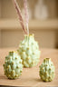 Light & Living Accessories Vase deco 12x16,5 cm TAYA ceramics yellow-green House of Isabella UK