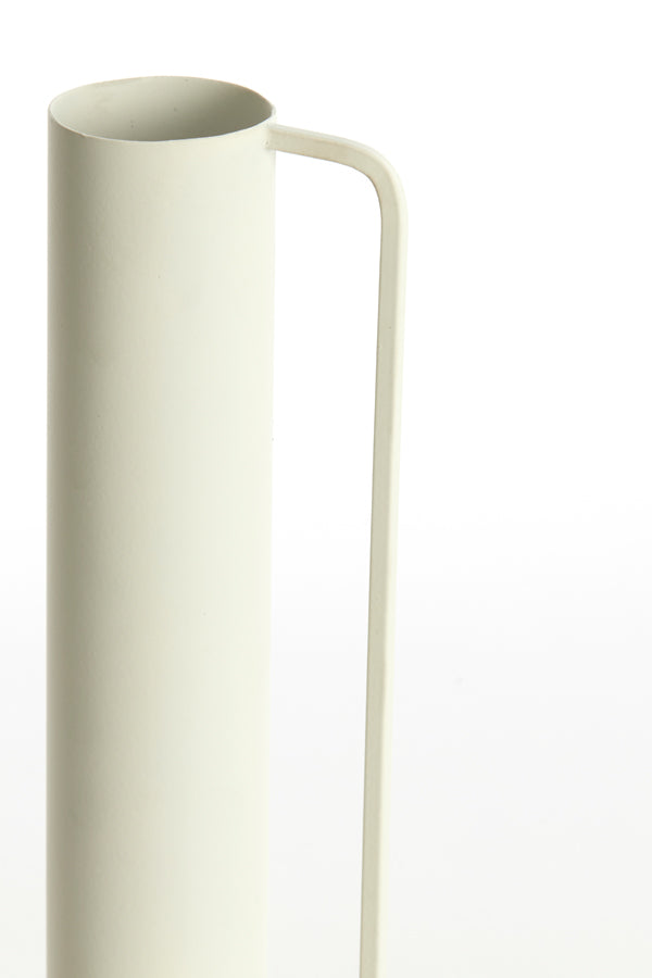 Light & Living Accessories Vase deco 12x28 cm PANZANO matt cream House of Isabella UK