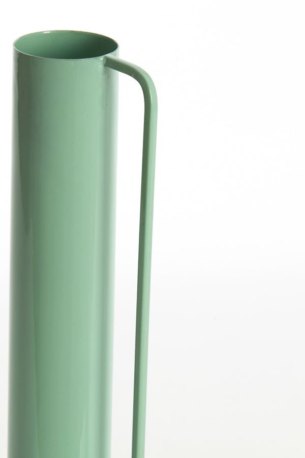 Light & Living Accessories Vase deco 12x28 cm PANZANO shiny mint green House of Isabella UK