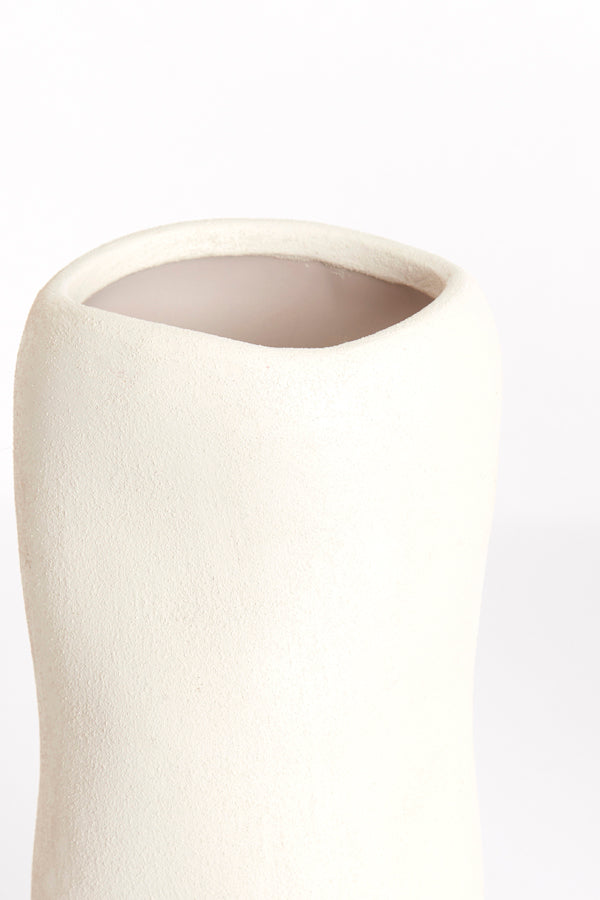Light & Living Accessories Vase deco 12x28 cm SERAFINA ceramics cream House of Isabella UK