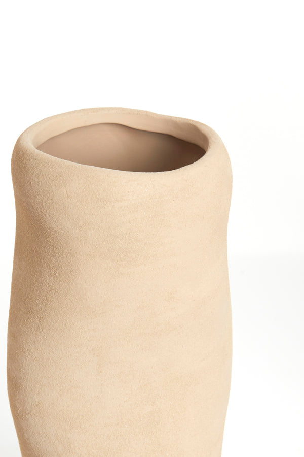 Light & Living Accessories Vase deco 12x28 cm SERAFINA ceramics light brown House of Isabella UK