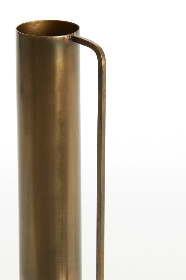 Light & Living Accessories Vase deco 12x33 cm PANZANO antique bronze House of Isabella UK