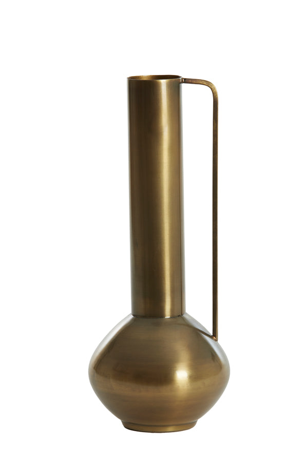 Light & Living Accessories Vase deco 12x33 cm PANZANO antique bronze House of Isabella UK