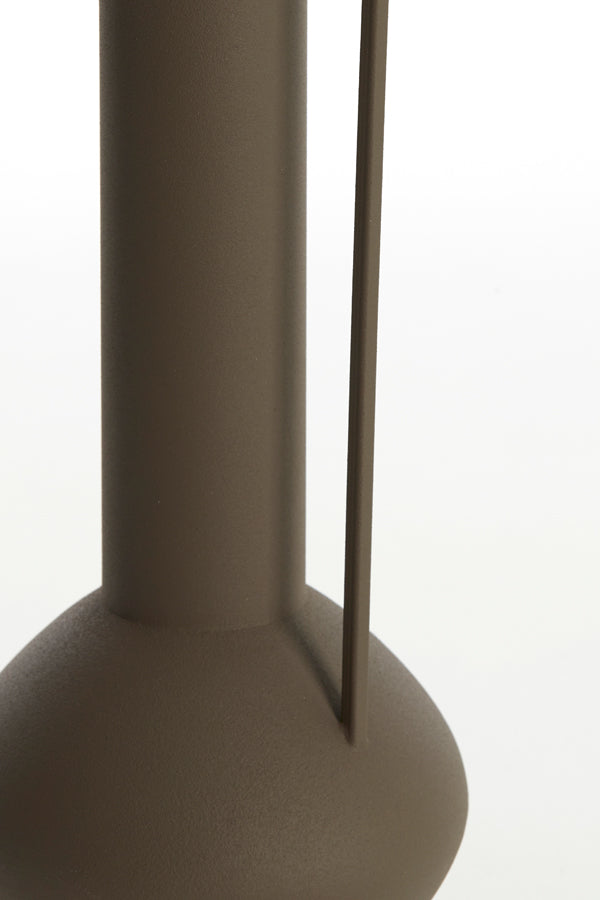 Light & Living Accessories Vase deco 12x33 cm PANZANO matt brown House of Isabella UK